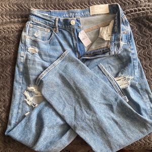 Brand new highest rise 90s boyfriend jeans